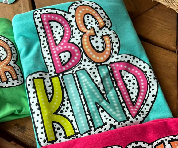Be Kind (dot design)
