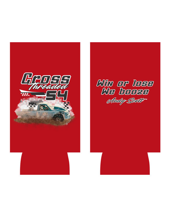 Cross Threaded Koozie - Slim