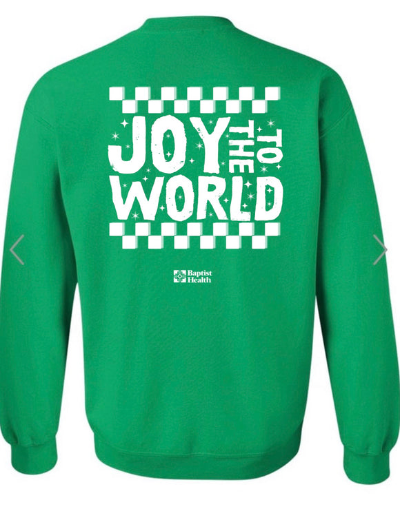 Baptist - Joy to the World Sweatshirt - Green
