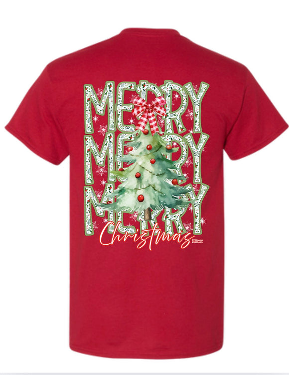 Baptist - Merry Christmas - Red