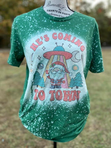 He’s Coming To Town Tee