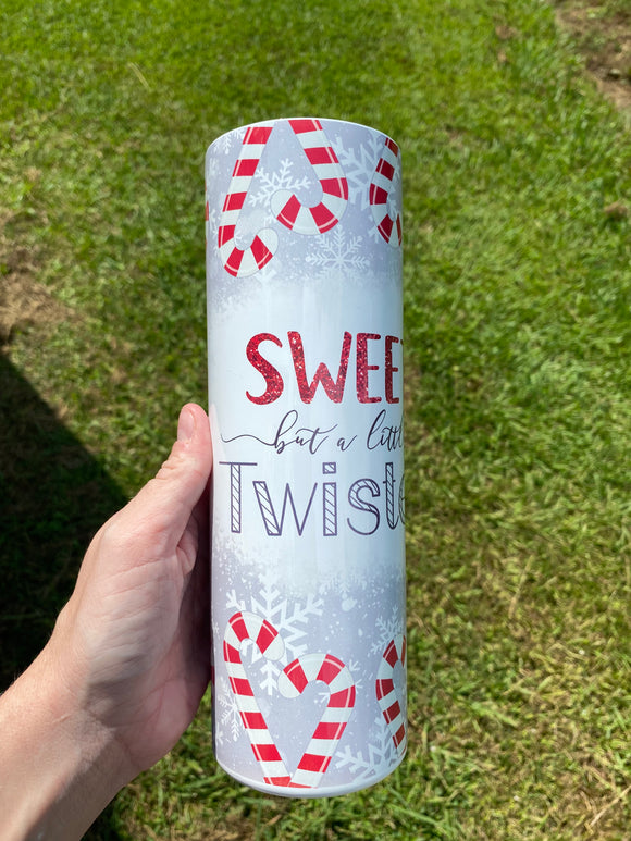 Sweet But Twisted Sublimation Tumbler