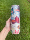 State Collage Sublimation Tumbler