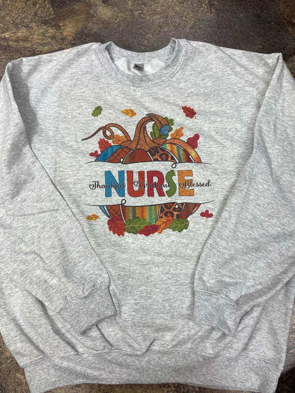 Pumpkin Nurse Sweatshirt