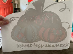 Infant Loss Awareness Pumpkins Tee